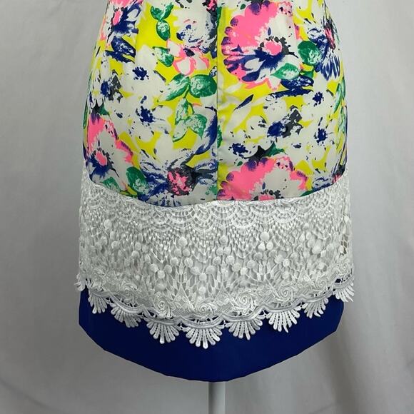 Anthropologie Esley Floral Lace Boho CottageCore Dress NWOT - Picture 7 of 12